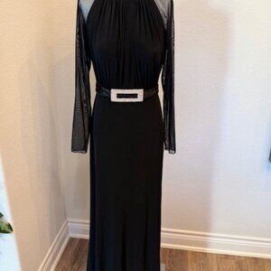 Jovani Black Evening Gown size 10